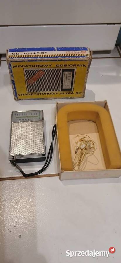 Stare radio tranzystorowe z PRL u Kraków