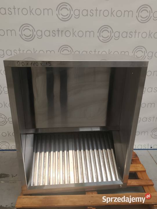 Okap przyścienny skrzyniowy 90x110x45 dolnośląskie Wrocław