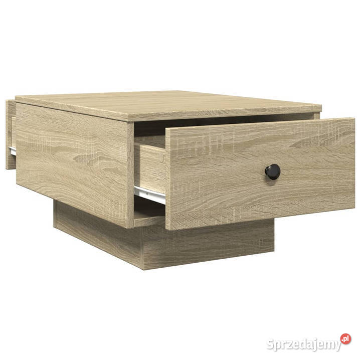 Stolik kawowy dąb sonoma 60x45x31 materiał Warszawa
