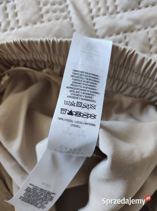 spodnie beżowe lekkie Primark brązowy/beżowy Biała Podlaska