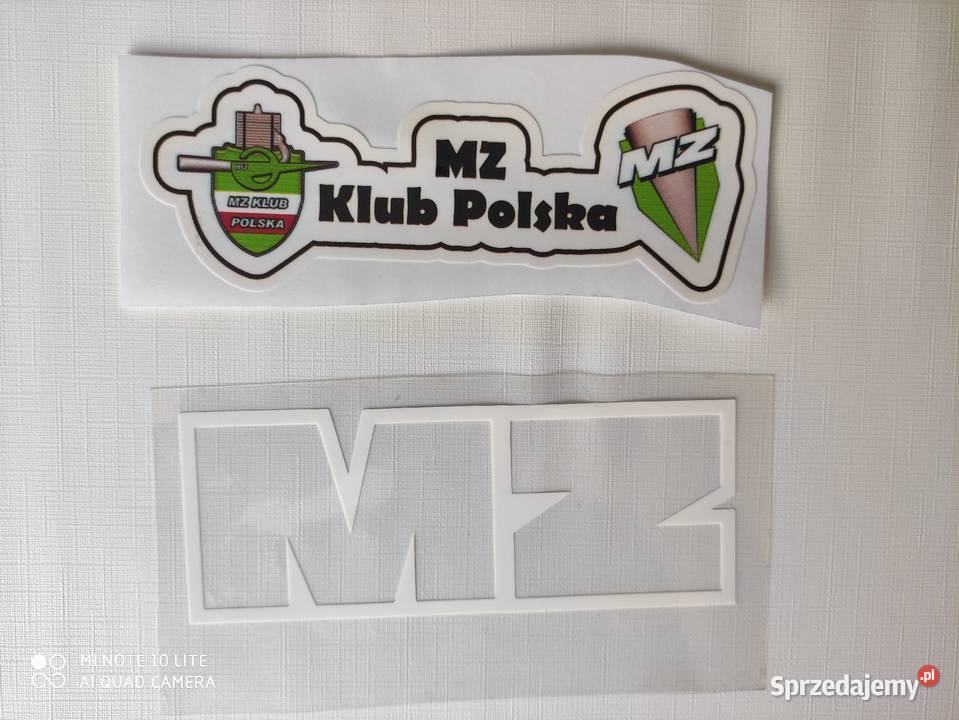MZ logo na siedzenie IFA MZ ETZ prasowanka