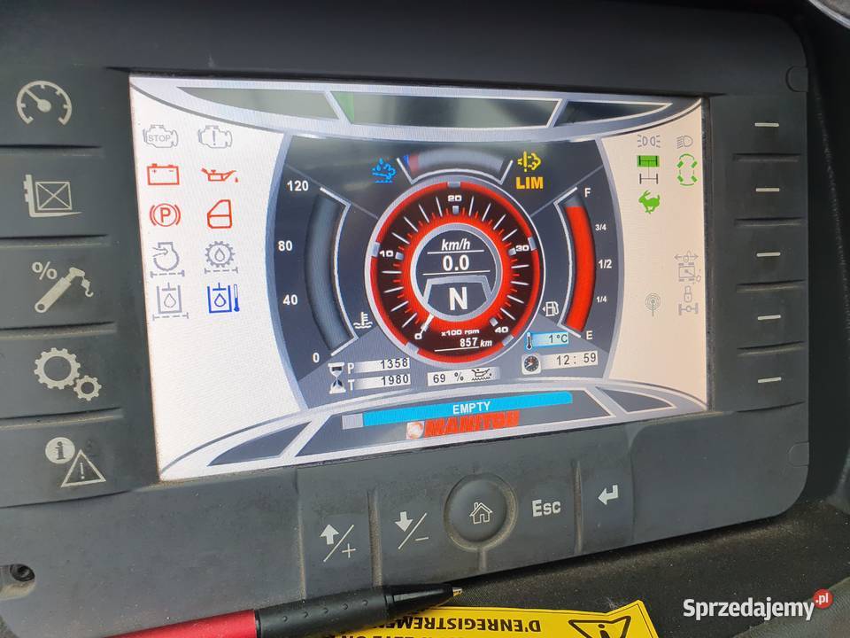 MANITOU MRT 2150 Usuwanie SCR Adblue EGR Brzesko