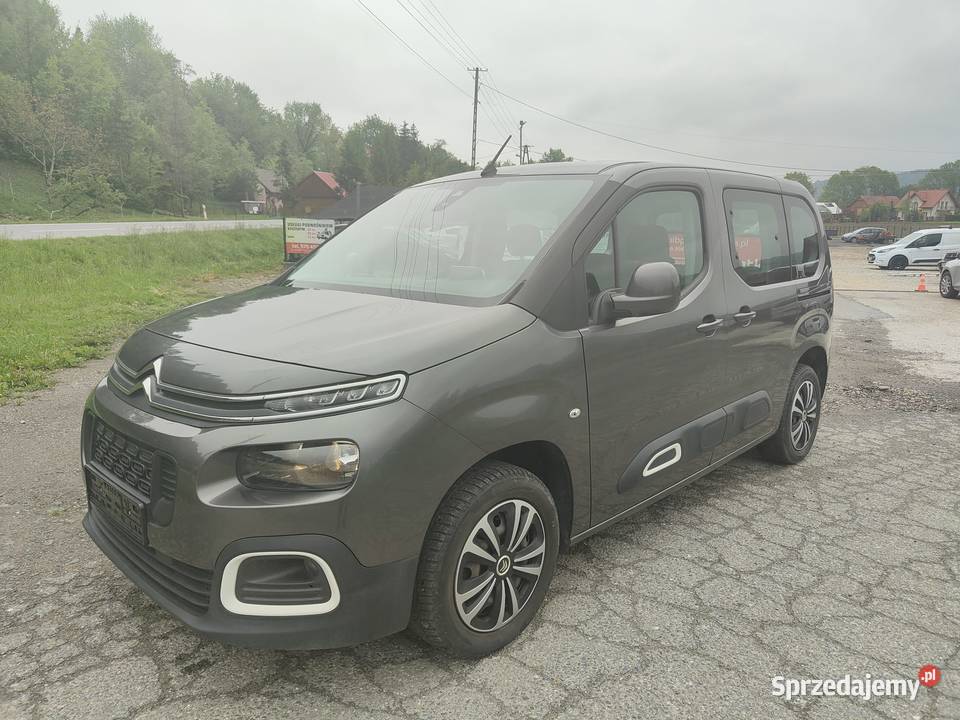 Citroen Berlingo 2020r 15 102 mały przebieg 115 nieuszkodzony Wielka Wieś