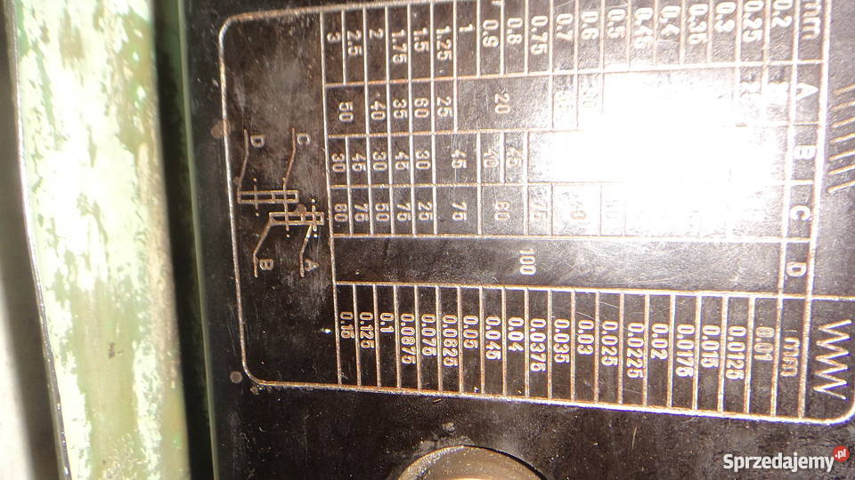 Tokarka precyzyjna typ Mn80A Wrocław sprzedam