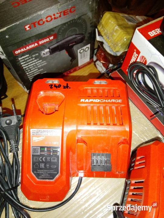 Ładowarka narzędziowa Milwaukee 12V18V mazowieckie Mińsk Mazowiecki