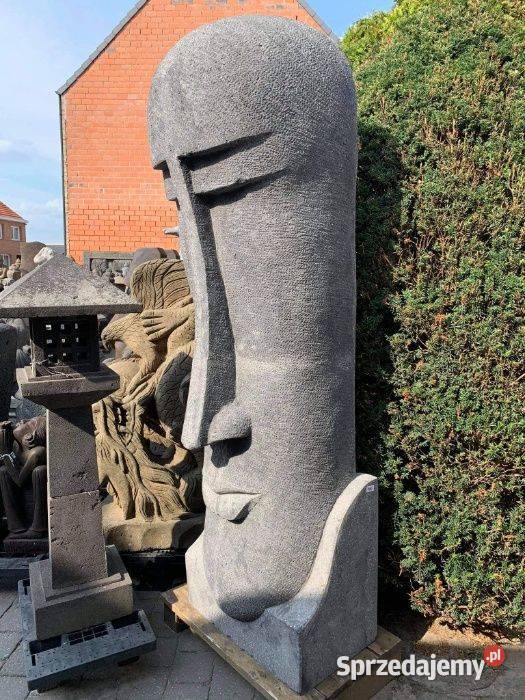 Rzeźba Moai H150 ogromna Rzeźba Wyspy Pozostałe sprzedam