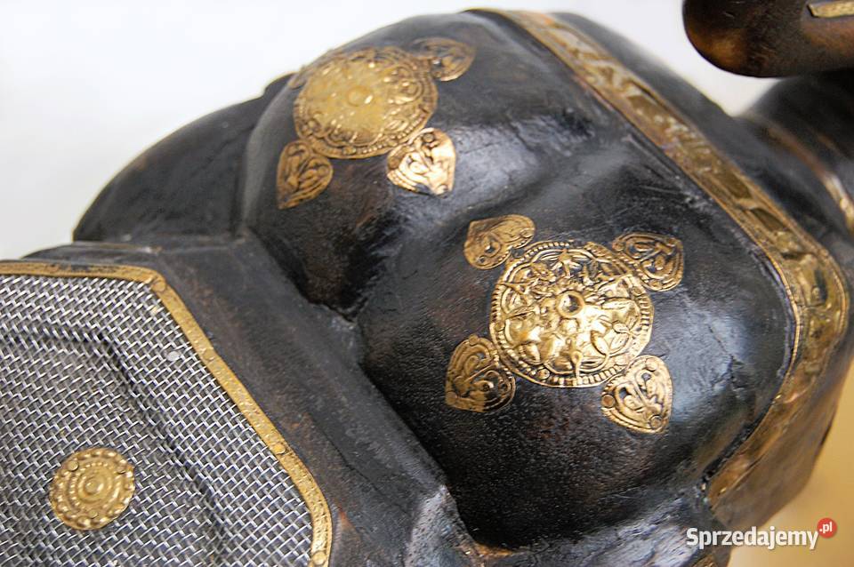 Duży słoń indyjski rzeźba drewno mango heban Lublin