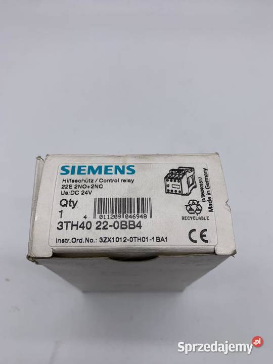 Siemens 3TH40 220BB4 Stycznik