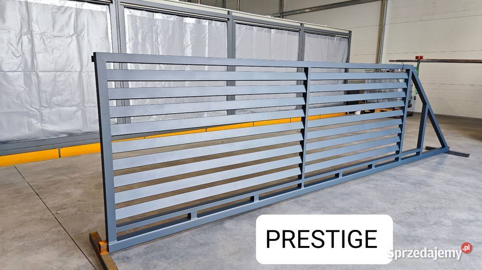 Brama przesuwna palisadowa żaluzja 4m PRESTIGE Stalowa Wola