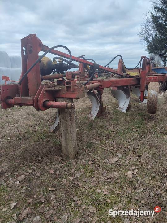 Pług Atlas Unia Grudziądz 4skibowy Vario podlaskie Nowy Dwór