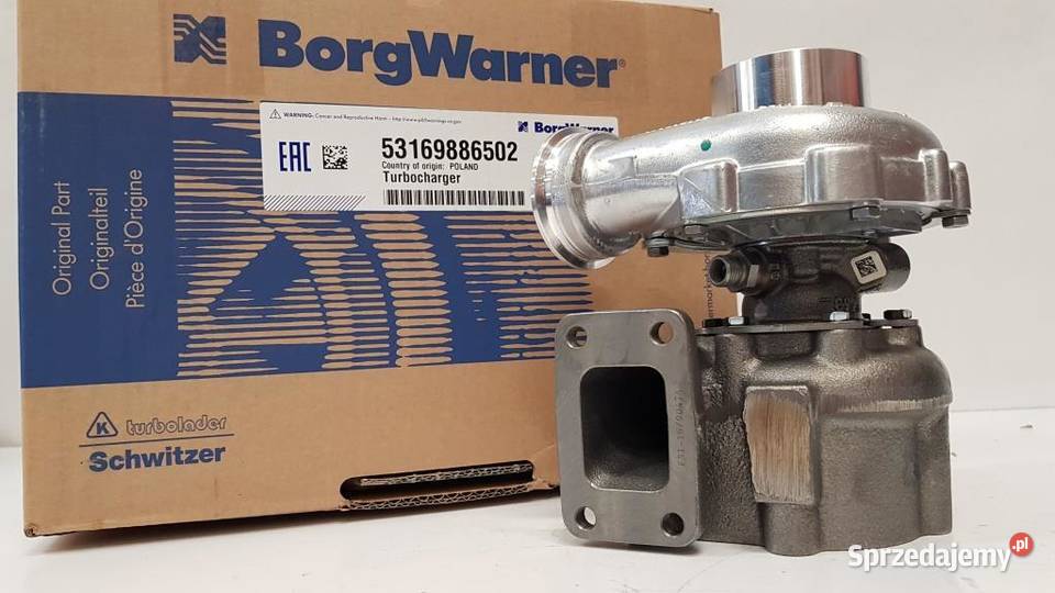Turbosprężarka BorgWarner KKK 53169886502 Siedlce sprzedam