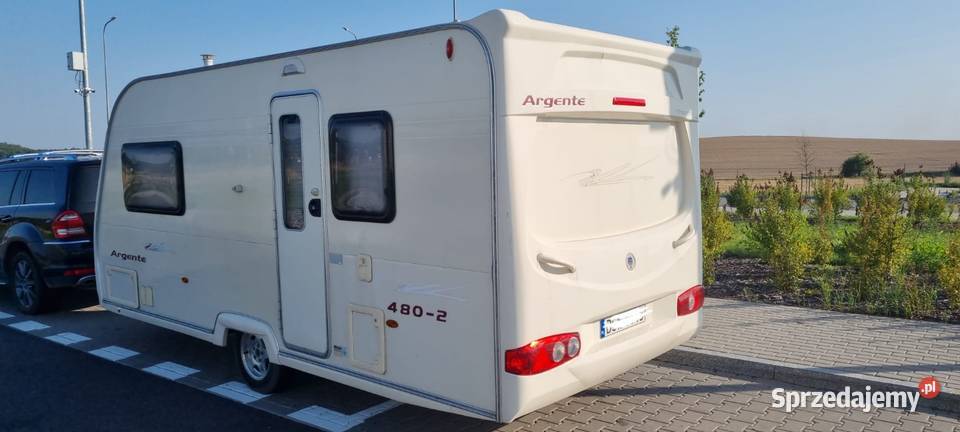 Przyczepa kempingowa Argente 4802 Rok produkcji 2007 Kempingowe Motoryzacja Wałbrzych