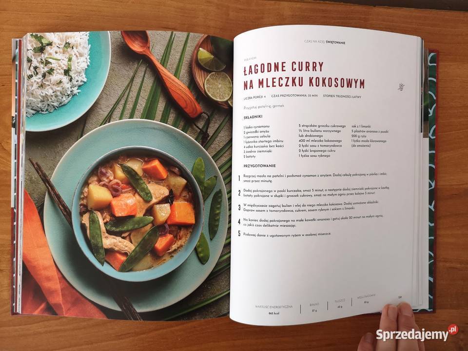 Książka ilustrowana z przepisami Czas na Azję Otrębusy