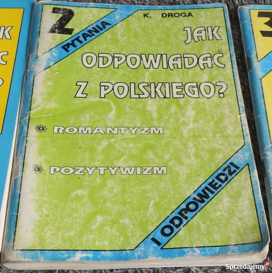 ODPOWIADAĆ Z POLSKIEGO 2 KDROGA Podręczniki Grudziądz sprzedam