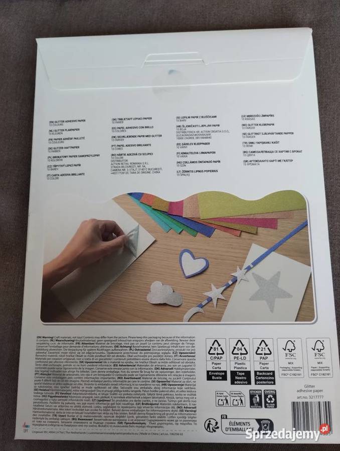 Papier brokatowy A4 Siemiatycze