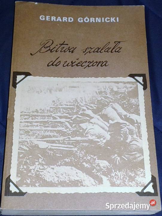 Bitwa szalała do wieczora Gerard Górnicki Rok wydania 1984 Chełm