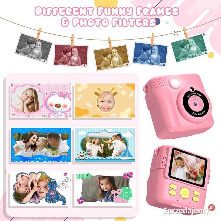 Aparat dzieci aparat natychmiastowy 1080P Łódź sprzedam