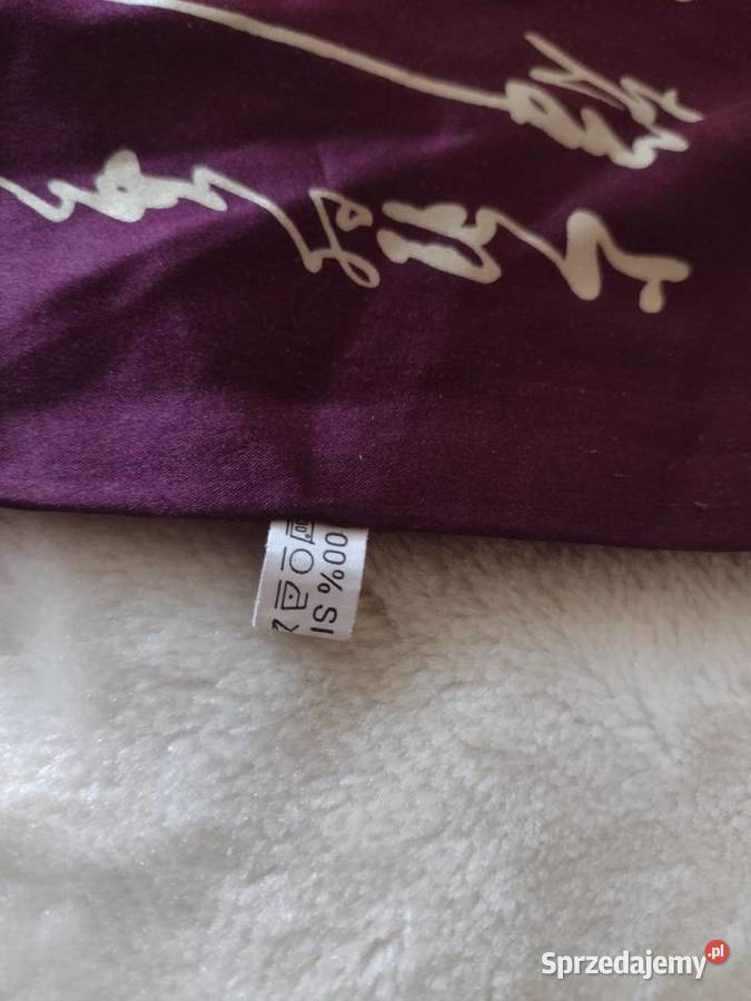 Jedwabny szal wieczorowy z Dubaju szalik100