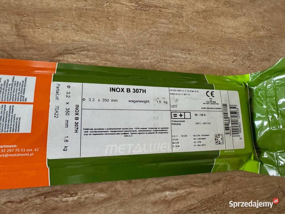 Elektrody spawalnicze dolnośląskie Wolibórz