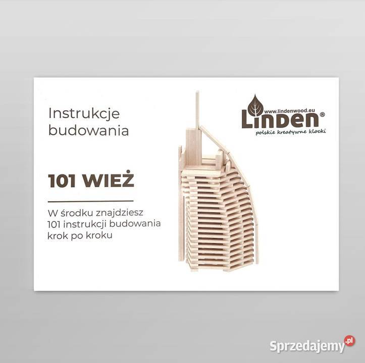 NOWOŚĆ 101 wież instrukcje budowania z klocków Wrocław sprzedam
