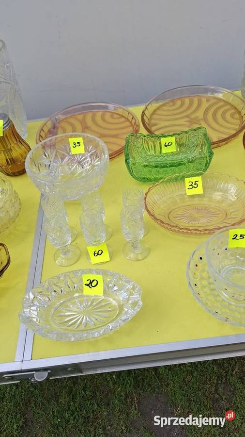 Kryształy szkło szkło kolorowe opolskie Strzelce Opolskie