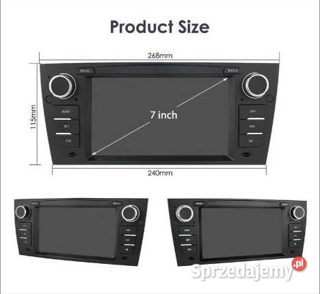 Radio Android 12 BMW E90 E91 E92 E93 wifi śląskie Ożarowice
