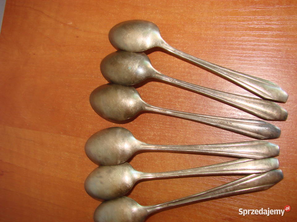 JCzerwiński łyżeczki plater 6 Pruszcz Gdański sprzedam