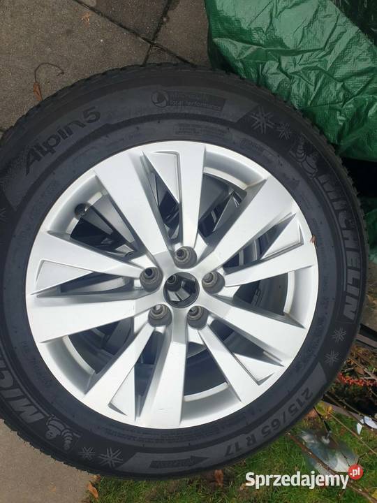 opony felgi kpl zima 17 5x108 21565 R17 Peugeot