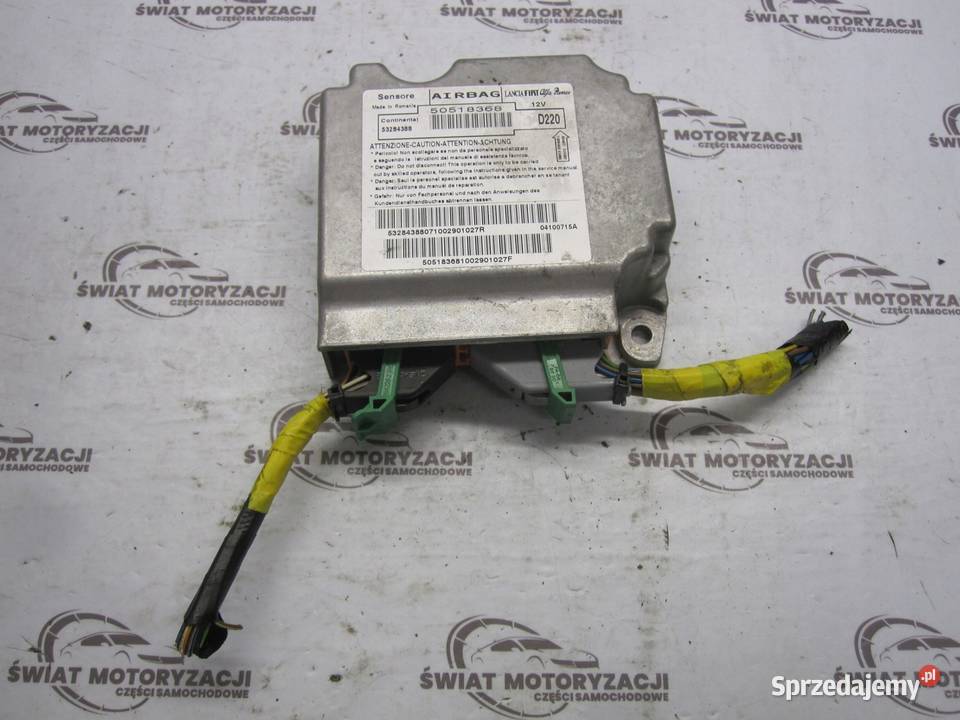 ALFA ROMEO MITO 10r moduł AIRBAG 50518368 Poduszki powietrzne Kielce
