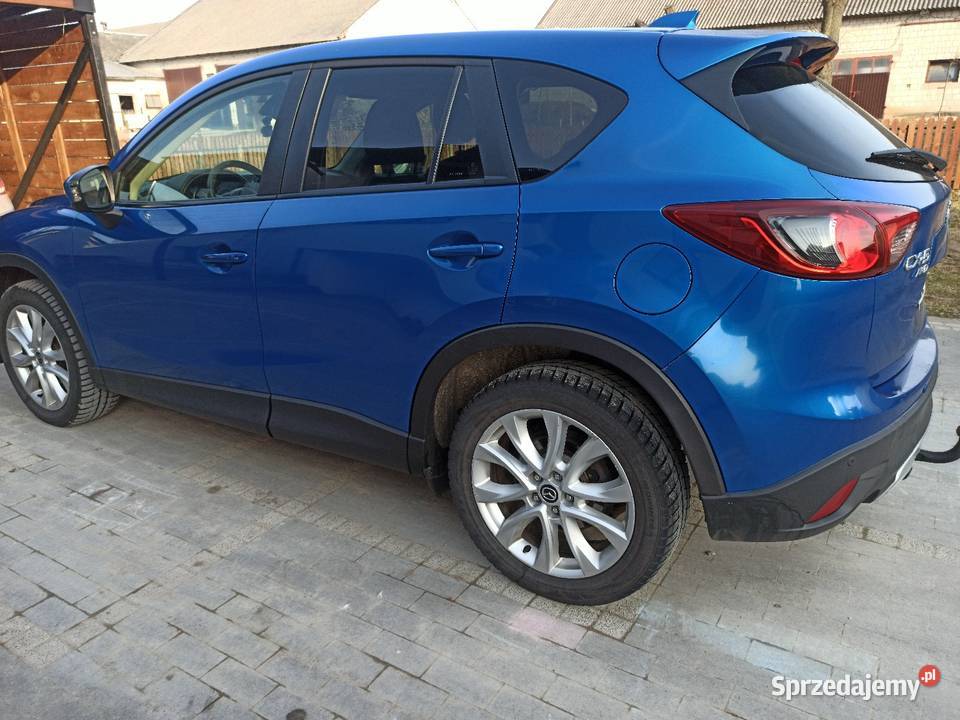 Mazda CX 5 22d 2012r niebieski CX-5 Zambrów