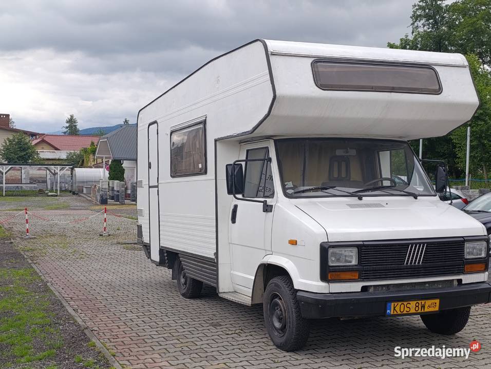 Kamper Fiat Ducato 2500 D Super stan Zabytek 6 śląskie Bujaków