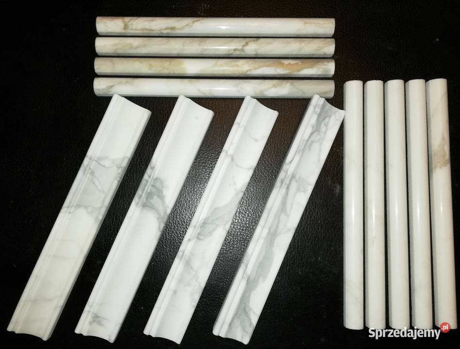 Sztukateria Marmurowa Calacatta Cygaro Włoski Dekoracje i ozdoby Poskwitów