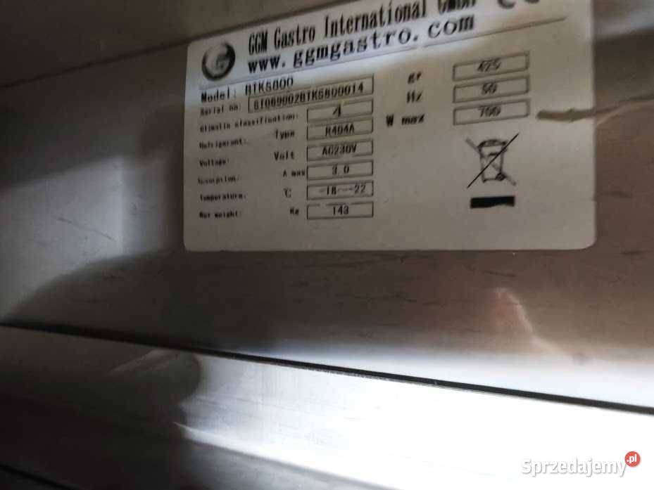 Szafa cukierniczo piekarnicza mroźnicza na Góra