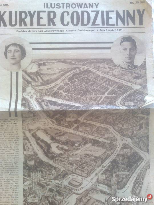 Ilustrowany Kurier Codzienny z 1937r Radomsko sprzedam