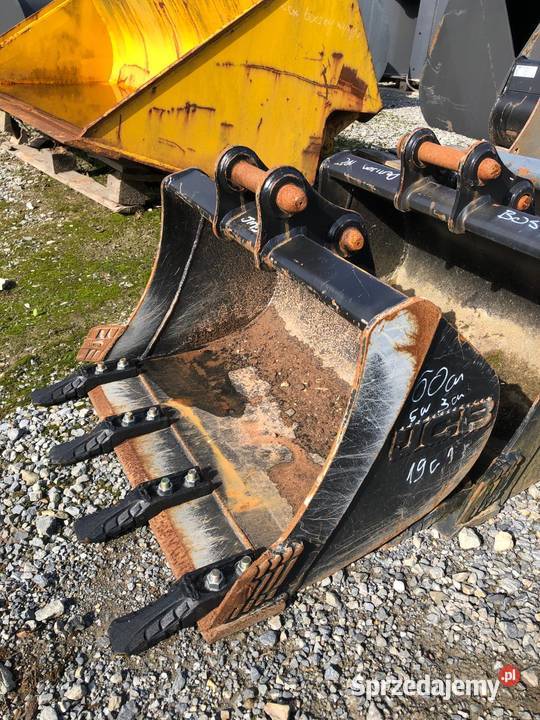 Oryginalna łyżka JCB 19C1 sworznie małopolskie Suchoraba