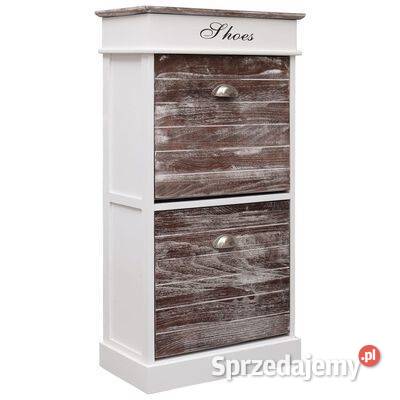 vidaXL Szafka na buty brązowa 50 x 28 x 98 Warszawa
