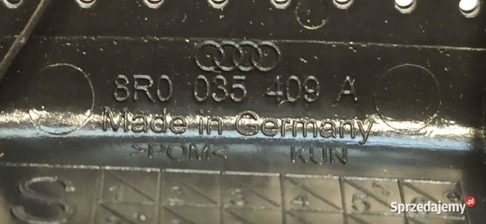 AUDI Q5 OSŁONA GŁOŚNIKA LEWY TYŁ 8R0035409A