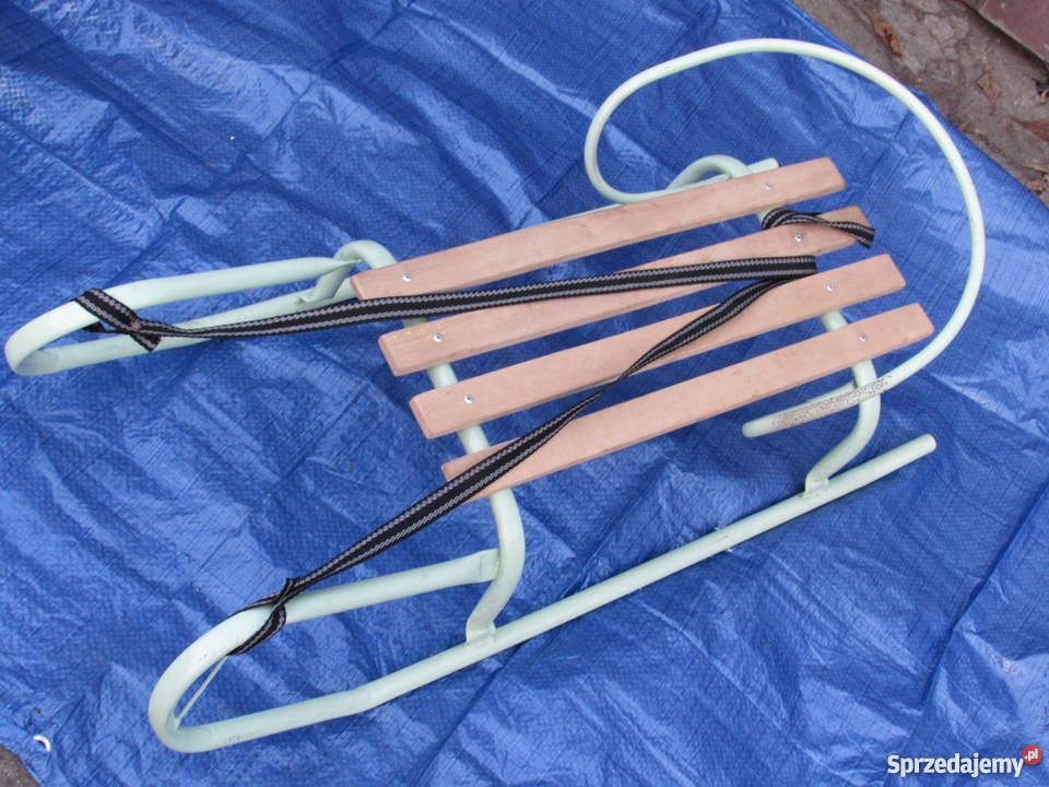 Sanki z oparciem najmłodszych metalowe stan Sport sprzedam