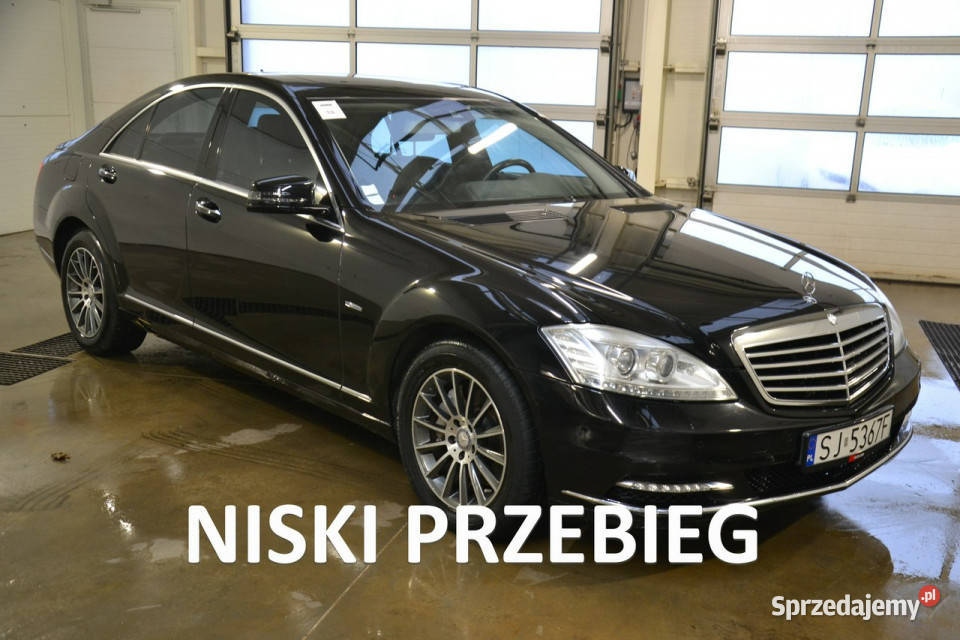 Mercedes S 400 35 benzyna hybryda NISKI PRZEBIEG