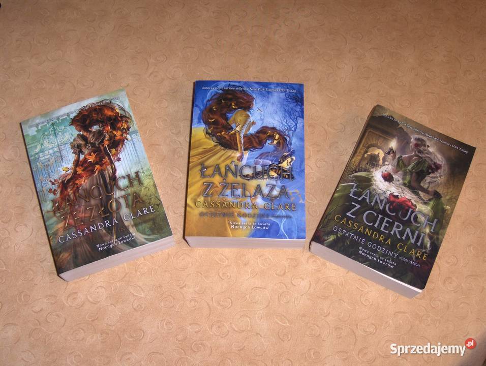 Cassandra Clare Łańcuch ze złota żelaza cierni Łódź