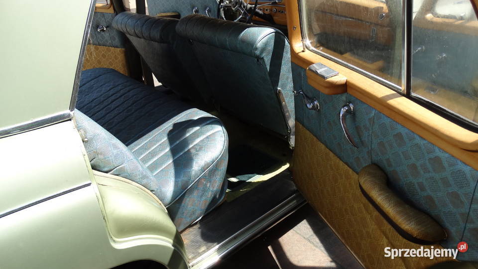 MERCEDES W105 220 DUŻY PONTON wielkopolskie Dąbie