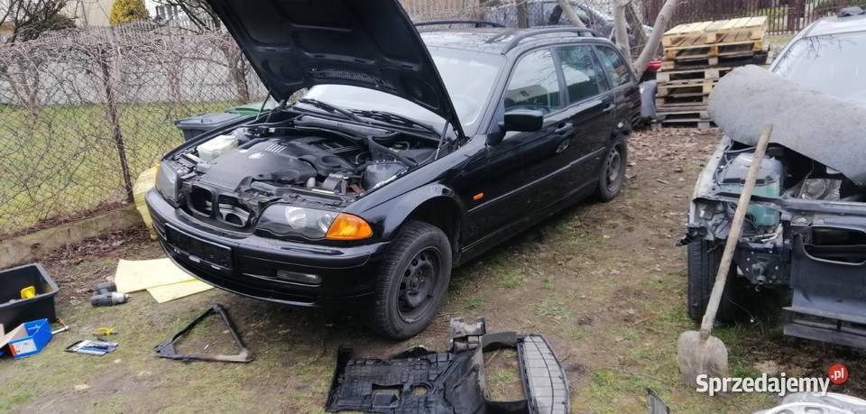 Bmw e46 wydech tłumik katalizator komplet 320d
