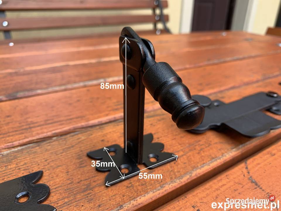 Zestaw zawiasów do okiennic drzwi drzwiczek Radom