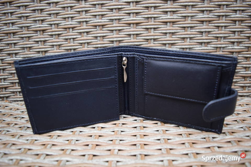 PORTFELE Skórzane z Niemiec 2 Sztuki Nowe Okazja Olsztyn