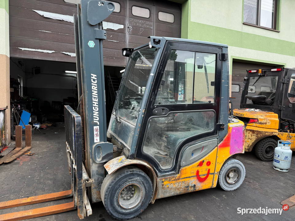 wózek widłowy JUNGHEINRCH TFG 425s Triplex 550m łódzkie Działoszyn