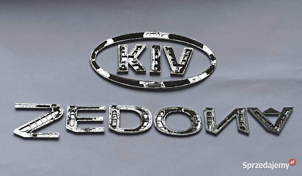 Napis emblemat Kia Sedona I 9805r Lipno