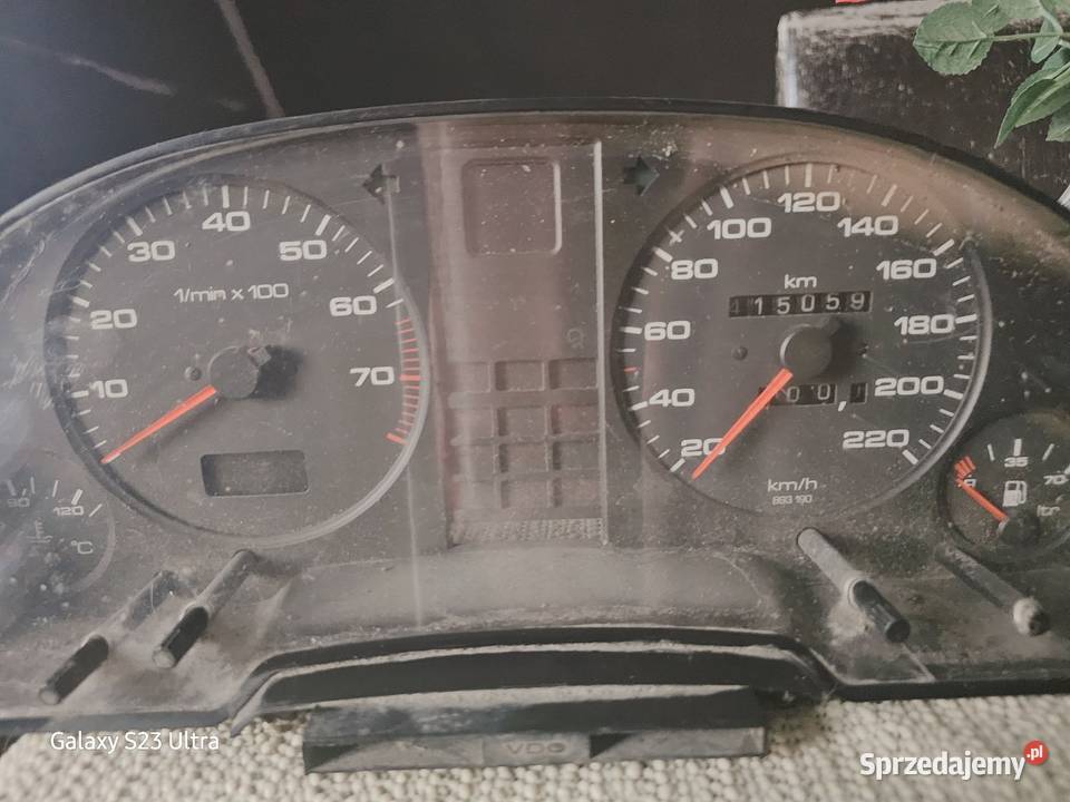 Audi 80 B3 B4 Licznik Zegary VDO 220h Benzyna Rok produkcji 1990 warmińsko-mazurskie Olsztyn
