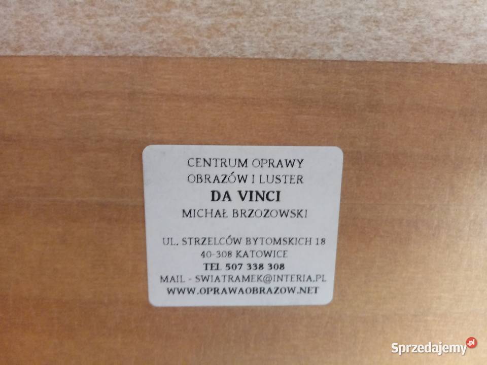 obraz oleodruk antyk Matka Boska czarna Antyki Piotrówek