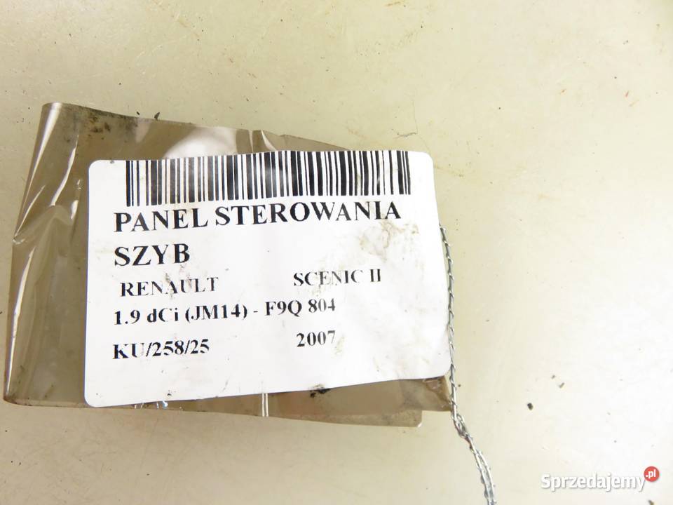 PANEL SZYB RENAULT SCENIC II 156018070C
