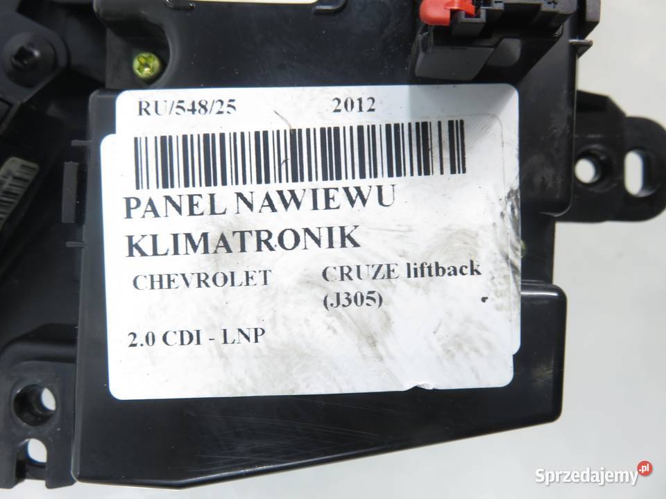 KLIMATRONIK CHEVROLET CRUZE J305